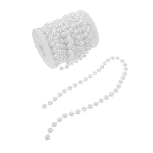 SHINEOFI Kunstperlen Besatzkette Schmuckkette Zum Basteln Kunstperlen Perlen Bastelstränge Hochzeit Perlengirlande Perlenbesatz Perlenstrang Künstliche Perlenkette SHINEOFI Kunstperlen Besatzkette Schmuckkette Zum Basteln Kunstperlen Perlen Bastelstränge Hochzeit Perlengirlande Perlenbesatz Perlenstrang Künstliche Perlenkette von SHINEOFI