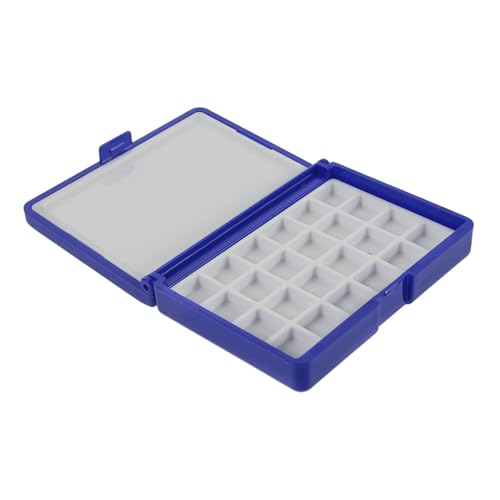 SHINEOFI Leere Aquarellpalette mit Fächern und Deckel Leichte Farbmischpalette Tragbar für Unterwegs Kompatibel mit Verschiedenen Aquarellfarben für Künstler und Reisen SHINEOFI Leere Aquarellpalette mit Fächern und Deckel Leichte Farbmischpalette Tragbar für Unterwegs Kompatibel mit Verschiedenen Aquarellfarben für Künstler und Reisen von SHINEOFI