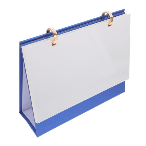 SHINEOFI Leerer Tischkalender Undatierter Tischkalender Schreibtisch-flip-kalender Diy Desk Memo Pad Leerer Kalender Monatlicher Flip-kalender Standkalender Neujahrskalender Blue Papierstau SHINEOFI Leerer Tischkalender Undatierter Tischkalender Schreibtisch-flip-kalender Diy Desk Memo Pad Leerer Kalender Monatlicher Flip-kalender Standkalender Neujahrskalender Blue Papierstau von SHINEOFI