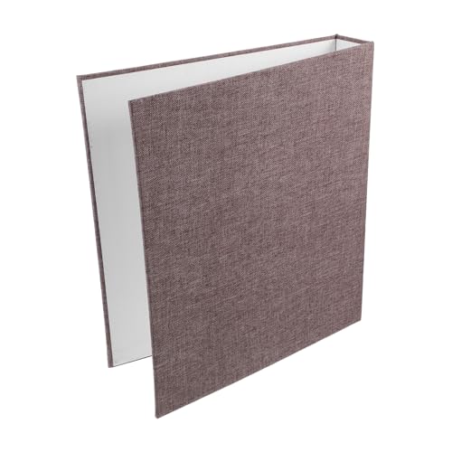 SHINEOFI Loseblatt-bucheinband Schulbedarf Notizbücher Für Mit Zeitschrift Schule A5-ordner 3 Notizbuch Wieder Auffüllbar Binderschalen Ringbuch A5 Notizblock-hülle Segeltuch Grey von SHINEOFI