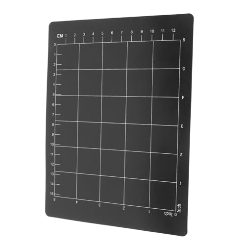 SHINEOFI Magnetische Schneidematte mit Lineal für Prägemaschinen Stabile Fixierung Langlebiges Schwarzes Schneidebrett Präzises Zuschneiden für DIY Bastelprojekte Kompatibel mit SHINEOFI Magnetische Schneidematte mit Lineal für Prägemaschinen Stabile Fixierung Langlebiges Schwarzes Schneidebrett Präzises Zuschneiden für DIY Bastelprojekte Kompatibel mit von SHINEOFI