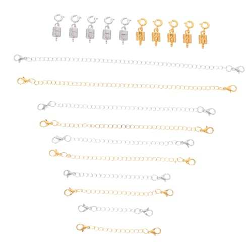 SHINEOFI Magnetische Verschlüsse für Schmuck Lobster Claw Extender für Diy und Armbänder Teiliges Set SHINEOFI Magnetische Verschlüsse für Schmuck Lobster Claw Extender für Diy und Armbänder Teiliges Set von SHINEOFI