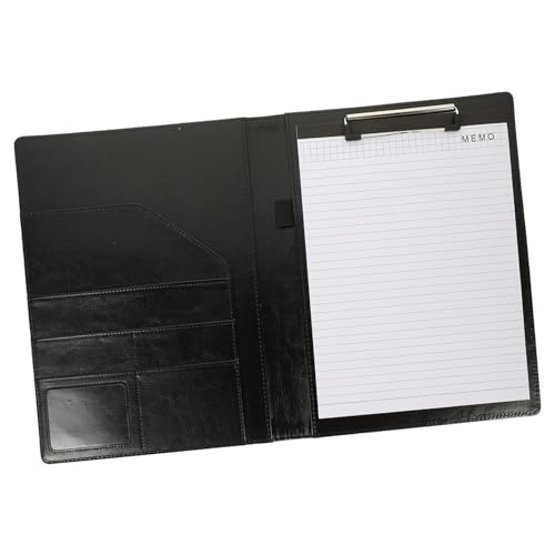 SHINEOFI Mappe Banker Taschen Lagerung Bindemittel Inhaber ordner kreditkartenhalter document holder büro zubehör office zubehör Organisator aus Papier Datei Zubehör Datei liefern Pu Black von SHINEOFI