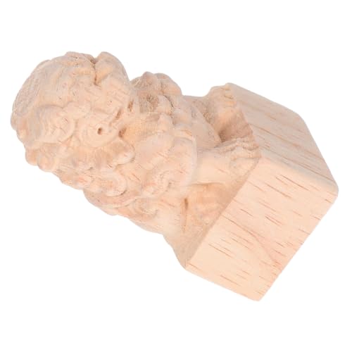 SHINEOFI Massive Holz Löwenkopf Möbelknöpfe Geschnitzte Dekorative Finials für Möbel Geländer Pfostenkappen Europäischer Säulenstil Robust Stilvolle Möbelverzierung für Wohnzimmer und SHINEOFI Massive Holz Löwenkopf Möbelknöpfe Geschnitzte Dekorative Finials für Möbel Geländer Pfostenkappen Europäischer Säulenstil Robust Stilvolle Möbelverzierung für Wohnzimmer und von SHINEOFI