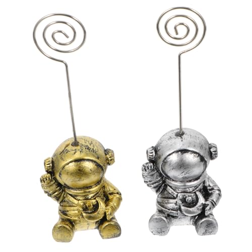SHINEOFI Memo Clip Astronaut Design Tischdekoration Notizenhalter Namenskartenhalter Schreibtisch Accessoires Resin Robust Handlich SHINEOFI Memo Clip Astronaut Design Tischdekoration Notizenhalter Namenskartenhalter Schreibtisch Accessoires Resin Robust Handlich von SHINEOFI