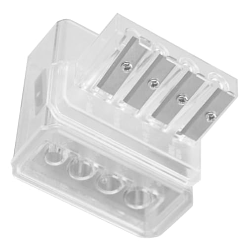 SHINEOFI Metall Druckbleistifte Manuelle Bleistiftspitzer Bleistiftspitzer Bleistiftspitzer Kanister 4 Loch Kunststoff SHINEOFI Metall Druckbleistifte Manuelle Bleistiftspitzer Bleistiftspitzer Bleistiftspitzer Kanister 4 Loch Kunststoff von SHINEOFI