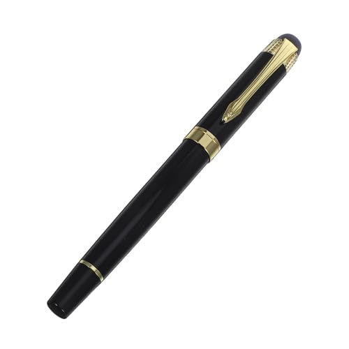 SHINEOFI Metall Füllfederhalter Feinspitz Edles Design Robust Langlebig für Business Studenten Abschlussgeschenk Elegante Geschäftsschreibfeder SHINEOFI Metall Füllfederhalter Feinspitz Edles Design Robust Langlebig für Business Studenten Abschlussgeschenk Elegante Geschäftsschreibfeder von SHINEOFI