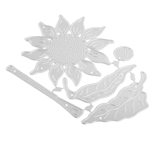 SHINEOFI Metall Stanzform Sonnenblume aus Carbonstahl Langlebige DIY Schablone für Papierbasteln Scrapbooking Kartenherstellung Kinderfreundlich Präzise Handprägung mit Schneidemaschine SHINEOFI Metall Stanzform Sonnenblume aus Carbonstahl Langlebige DIY Schablone für Papierbasteln Scrapbooking Kartenherstellung Kinderfreundlich Präzise Handprägung mit Schneidemaschine von SHINEOFI