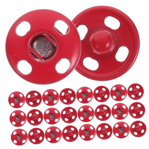 SHINEOFI Metall-druckknopf-set 50 Stück Zum Aufdrücken Von Druckknöpfen Für Windjacken Pullover Verleihen Sie Ihrer Kleidung Stil von SHINEOFI
