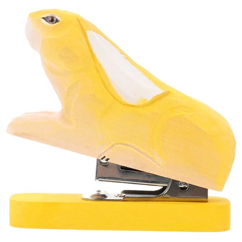 SHINEOFI Mini-Hefter manuelle Heftmaschine Hund Gnom Klebebandspender für Tiere the office büroradio heusgen schreibtisch dekoration Hefter aus Holz Robuster Hefter Eisen Yellow SHINEOFI Mini-Hefter manuelle Heftmaschine Hund Gnom Klebebandspender für Tiere the office büroradio heusgen schreibtisch dekoration Hefter aus Holz Robuster Hefter Eisen Yellow von SHINEOFI
