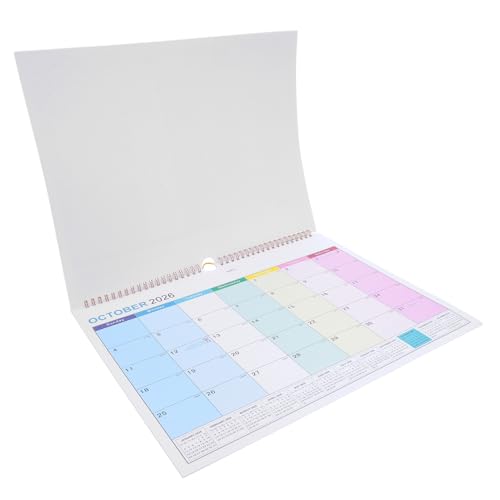 SHINEOFI Monate Planer von bis mit Feiertagsmarkierungen Notizblock und Elegantem Europäischem Design für Zuhause und Büro von SHINEOFI