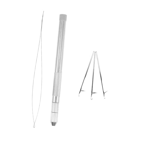 SHINEOFI Multifunktionales Haarverlängerungswerkzeug Set Langlebigem Aluminium und Robuste Häkelnadel und Ziehhaken für Dreadlocks und Haarperlen für DIY und Professionelle Frisuren SHINEOFI Multifunktionales Haarverlängerungswerkzeug Set Langlebigem Aluminium und Robuste Häkelnadel und Ziehhaken für Dreadlocks und Haarperlen für DIY und Professionelle Frisuren von SHINEOFI