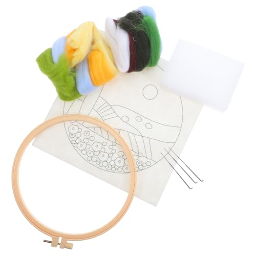 SHINEOFI Nadelfilz für Anfänger mit Herbst Komplettes Diy Wollfilz mit Filznadel Filzstoff Schaumstoffplatte und Stickrahmen Basteln für Familien und Dekoration SHINEOFI Nadelfilz für Anfänger mit Herbst Komplettes Diy Wollfilz mit Filznadel Filzstoff Schaumstoffplatte und Stickrahmen Basteln für Familien und Dekoration von SHINEOFI