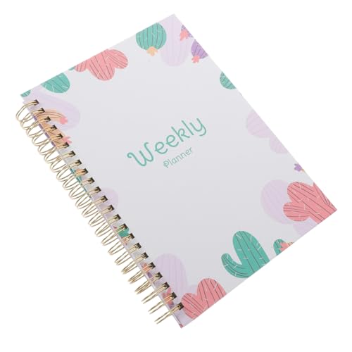 SHINEOFI Notizblock Mit Festem Einband Gebundene Ausgabe Notizbuch Spiral- Erinnerungsbuch Memoboard Planer 2024 Tragbarer Planer-organizer Notizbücher Tragbare Planerbücher Papier SHINEOFI Notizblock Mit Festem Einband Gebundene Ausgabe Notizbuch Spiral- Erinnerungsbuch Memoboard Planer 2024 Tragbarer Planer-organizer Notizbücher Tragbare Planerbücher Papier von SHINEOFI