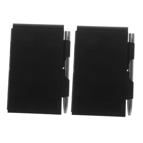 SHINEOFI Notizbuch aus Metallkarton Memo-Notizblöcke Mini-Schreibblock Notizblock mit Stifthalter Taschenstift notizbuch zu machen kleines Taschenheft Mini -Buch Aluminiumlegierung Schwarz SHINEOFI Notizbuch aus Metallkarton Memo-Notizblöcke Mini-Schreibblock Notizblock mit Stifthalter Taschenstift notizbuch zu machen kleines Taschenheft Mini -Buch Aluminiumlegierung Schwarz von SHINEOFI