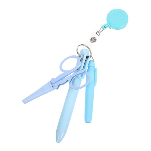 SHINEOFI Nurse Pen mit Retractable Badge Holder Kugelschreiber Highlighter und Faltbarer Schere Tragbares Medizinisches Zubehör für Ärzte und Pflegepersonal im und Büro SHINEOFI Nurse Pen mit Retractable Badge Holder Kugelschreiber Highlighter und Faltbarer Schere Tragbares Medizinisches Zubehör für Ärzte und Pflegepersonal im und Büro von SHINEOFI