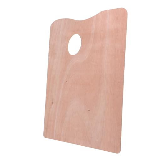 SHINEOFI Ölgemälde-Palette Malpalette mit Daumenloch Acryl-Künstlerpalette quadratische Künstlerpalette Ölpalette aus Holz Farbmischtablett Aquarellpalette leer Holzpalettenmalerei Mahagoni SHINEOFI Ölgemälde-Palette Malpalette mit Daumenloch Acryl-Künstlerpalette quadratische Künstlerpalette Ölpalette aus Holz Farbmischtablett Aquarellpalette leer Holzpalettenmalerei Mahagoni von SHINEOFI