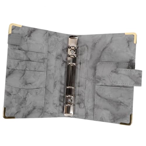SHINEOFI Ordnerabdeckung Budget Ringe Bindemittel Notizbuch Notizblock-schutzhülle Scrapbook-album-cover Erinnerungsbuchhülle Planerordner Cover Des Erinnerungsbuches Pu-leder Grey SHINEOFI Ordnerabdeckung Budget Ringe Bindemittel Notizbuch Notizblock-schutzhülle Scrapbook-album-cover Erinnerungsbuchhülle Planerordner Cover Des Erinnerungsbuches Pu-leder Grey von SHINEOFI