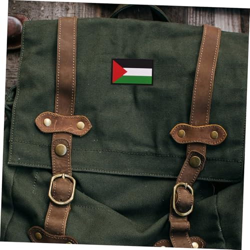 SHINEOFI PVC Palästina Flaggen Patch Outdoor Aufnäher mit Haken Flauschverschluss Besticktes Nationalabzeichen für Rucksäcke Jacken Vielseitig und Robust für Draußen SHINEOFI PVC Palästina Flaggen Patch Outdoor Aufnäher mit Haken Flauschverschluss Besticktes Nationalabzeichen für Rucksäcke Jacken Vielseitig und Robust für Draußen von SHINEOFI