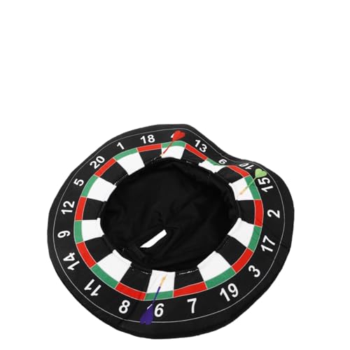 SHINEOFI Party Dartboard Kopfbedeckung Sport Kopfbedeckung Party Dartboard Hut Kapuze Party Kostüm Hut Kapuze SHINEOFI Party Dartboard Kopfbedeckung Sport Kopfbedeckung Party Dartboard Hut Kapuze Party Kostüm Hut Kapuze von SHINEOFI
