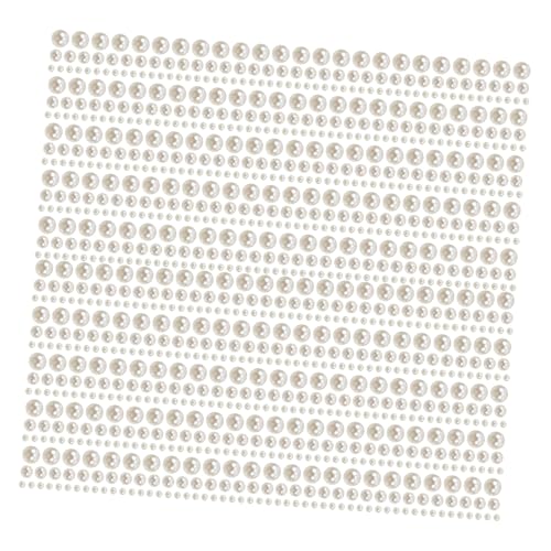 SHINEOFI Perlen Deko ohne Bohrung Künstliche Perlperlen Mix Glänzend Vielseitige Vase Füller Diy Bastelperlen für Hochzeits und Tischdekorationen Beige SHINEOFI Perlen Deko ohne Bohrung Künstliche Perlperlen Mix Glänzend Vielseitige Vase Füller Diy Bastelperlen für Hochzeits und Tischdekorationen Beige von SHINEOFI