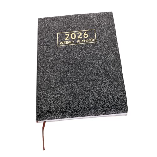 SHINEOFI Planer Englisch Holografischer Kalender Notizbuch Leicht Tragbar Für Schule Büro Reise Wochen Monatsübersicht Für Studenten Lehrer SHINEOFI Planer Englisch Holografischer Kalender Notizbuch Leicht Tragbar Für Schule Büro Reise Wochen Monatsübersicht Für Studenten Lehrer von SHINEOFI