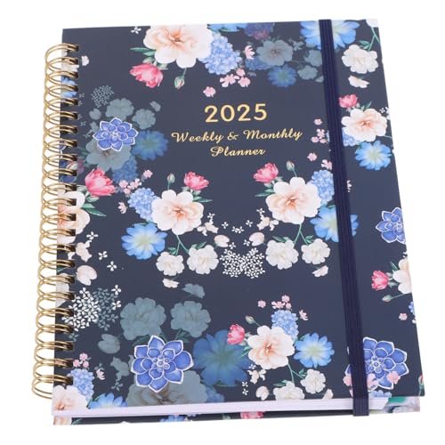 SHINEOFI Planer Notizbuch Spiralbindung Büro Kalender Wochen Monatsübersicht Langlebiges Notizheft mit Zeitangaben und Feiertagen Vielseitiges Organisationsjournal SHINEOFI Planer Notizbuch Spiralbindung Büro Kalender Wochen Monatsübersicht Langlebiges Notizheft mit Zeitangaben und Feiertagen Vielseitiges Organisationsjournal von SHINEOFI