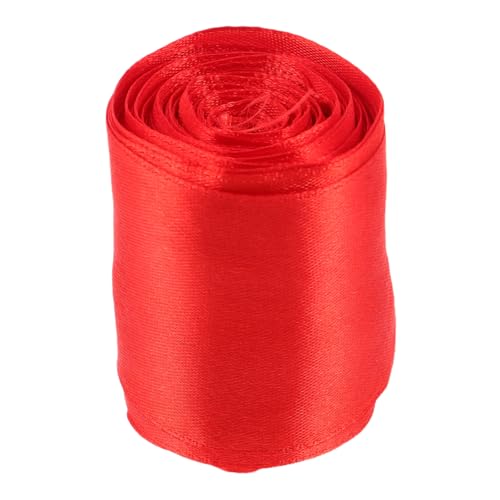 SHINEOFI Polyester Marathon Ziellinie Band Rot Satin Finishing Rope Langlebig Wetterfest Leicht Outdoor Sportveranstaltungen Sprint Laufwettbewerbe von SHINEOFI