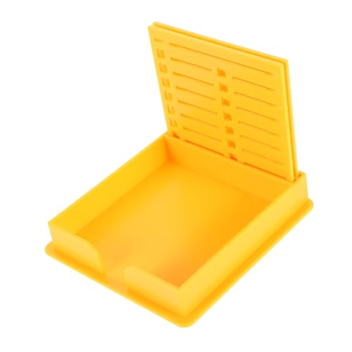 SHINEOFI Praktischer Haftnotizhalter mit Doppelsteckplatz Kompakter Organizer für Notizzettel und Bürobedarf Stabiler Aufbewahrungsbox für Schreibtisch und Home Office Leicht und Tragbar SHINEOFI Praktischer Haftnotizhalter mit Doppelsteckplatz Kompakter Organizer für Notizzettel und Bürobedarf Stabiler Aufbewahrungsbox für Schreibtisch und Home Office Leicht und Tragbar von SHINEOFI