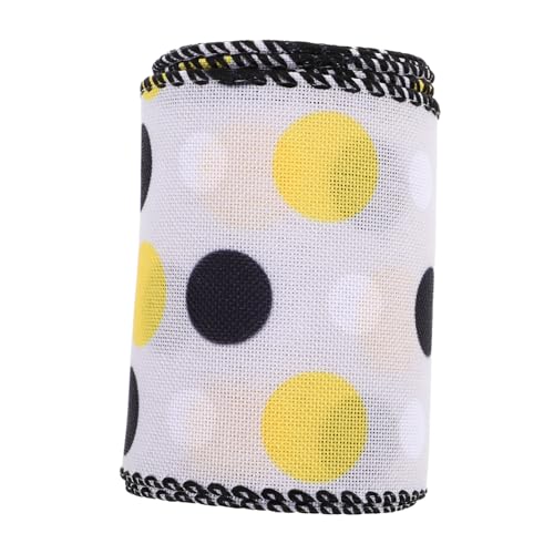 SHINEOFI Punktgewebe Schleifenband Präsentieren Sie Ein Wickelband Kranzband Blumenstrauß-verpackungsbänder Weihnachtsbaumband Blumenverpackungsbänder Punkte-bastelbänder Nähband Polyester SHINEOFI Punktgewebe Schleifenband Präsentieren Sie Ein Wickelband Kranzband Blumenstrauß-verpackungsbänder Weihnachtsbaumband Blumenverpackungsbänder Punkte-bastelbänder Nähband Polyester von SHINEOFI