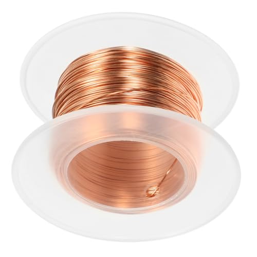 SHINEOFI Reiner Weicher Kupferdraht Flexibler Schmuckdraht für DIY Basteln Garten Electroculture Projekte von SHINEOFI