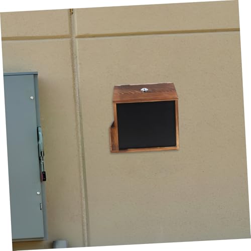 SHINEOFI Retro Holzbox mit Schloss Wandmontierte Vorschlags und Spendenbox Mehrzweck Wahlurne Vintage Design für Büro Schule Zuhause Einfache Platzsparend Elegante Aufbewahrung SHINEOFI Retro Holzbox mit Schloss Wandmontierte Vorschlags und Spendenbox Mehrzweck Wahlurne Vintage Design für Büro Schule Zuhause Einfache Platzsparend Elegante Aufbewahrung von SHINEOFI