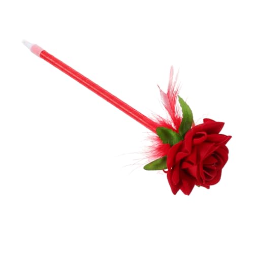 SHINEOFI Rosen Kugelschreiber Süße Stifte Für Süße Stifte Blumen Kugelschreiber Blumen Gel Tintenstift Home Office Dekoration Blumen Stifte Künstliche Rosen Stifte von SHINEOFI