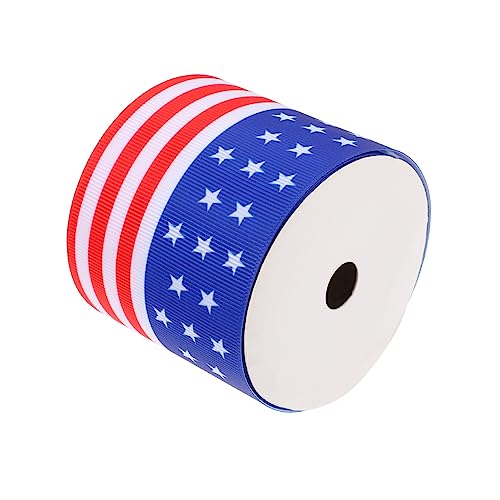 SHINEOFI Rot Weiß Blaues Dekorationsband für DIY Projekte Breit Yards für Amerikanischen Unabhängigkeitstag Geschenkverpackungen und Bastelarbeiten SHINEOFI Rot Weiß Blaues Dekorationsband für DIY Projekte Breit Yards für Amerikanischen Unabhängigkeitstag Geschenkverpackungen und Bastelarbeiten von SHINEOFI