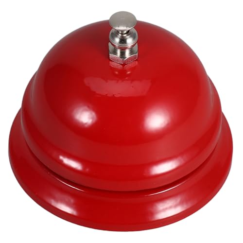 SHINEOFI Rufen Sie Eine Mahlzeitenglocke An Restaurant Call Bell Türklingel Für Geschäft Mode-rufglocke Café-service-glocke Rufklingel An Der Rezeption Schwesternrufglocke Rot Legierung von SHINEOFI