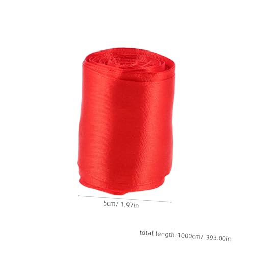SHINEOFI Satin Finish Band Rot Polyester Laufband Ziellinie Strap für Outdoor Marathon Rennen Sportveranstaltungen SHINEOFI Satin Finish Band Rot Polyester Laufband Ziellinie Strap für Outdoor Marathon Rennen Sportveranstaltungen von SHINEOFI