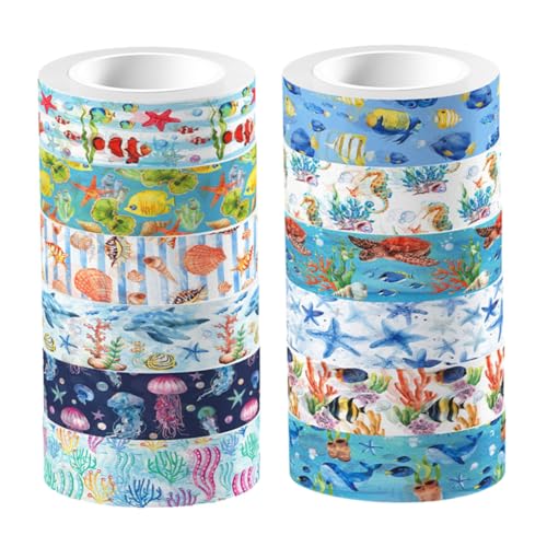 SHINEOFI Satz Abdeckband ästhetische Aufkleber Pastell für Lieferungen Erwachsene Zeitschriftenaufkleber Kunsthandwerk Klebeband Washi-Tape-Aufkleber nautisches Washi-Tape SHINEOFI Satz Abdeckband ästhetische Aufkleber Pastell für Lieferungen Erwachsene Zeitschriftenaufkleber Kunsthandwerk Klebeband Washi-Tape-Aufkleber nautisches Washi-Tape von SHINEOFI