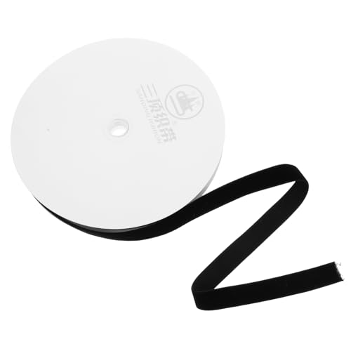 SHINEOFI Schleifenmaterial Bänder Zum Basteln Geschenkband Nylon Schwarz von SHINEOFI