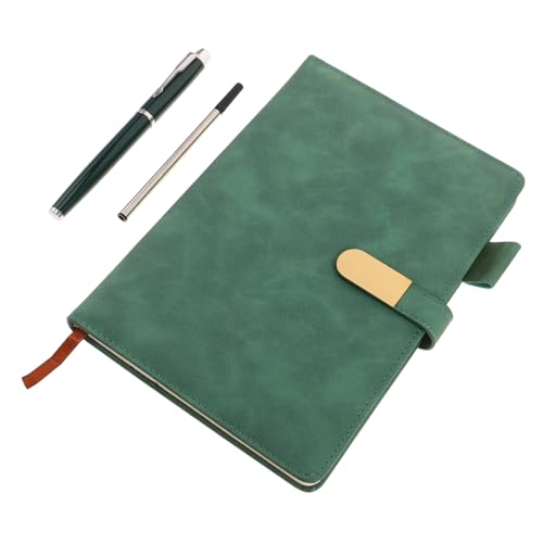 SHINEOFI Schreibnotizbuch A5 Business Notizbuch Mit Stift – Tragbares Schreibjournal Für Büro Schulbedarf Meetings Persönliches Planungszubehör SHINEOFI Schreibnotizbuch A5 Business Notizbuch Mit Stift – Tragbares Schreibjournal Für Büro Schulbedarf Meetings Persönliches Planungszubehör von SHINEOFI