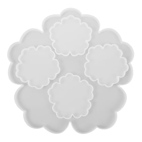 SHINEOFI Silikon Gießform Große Blumenform Widerstandsfähig Temperaturbeständig für Harz Kerzen Schokolade DIY Tablett Untersetzer Multifunktional für Wohnkultur Kreative Geschenkideen SHINEOFI Silikon Gießform Große Blumenform Widerstandsfähig Temperaturbeständig für Harz Kerzen Schokolade DIY Tablett Untersetzer Multifunktional für Wohnkultur Kreative Geschenkideen von SHINEOFI