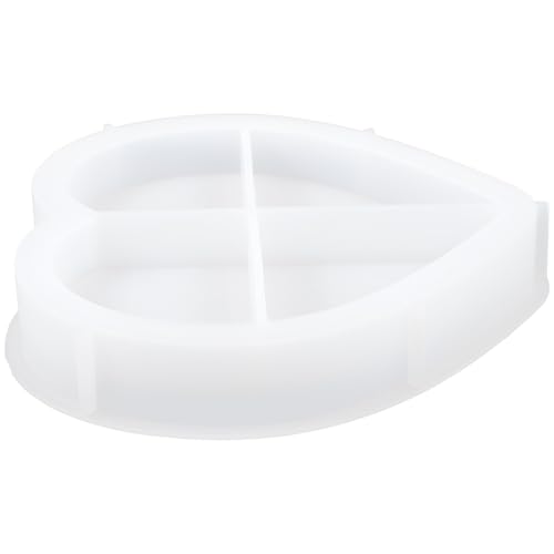 SHINEOFI Silikonform Herz DIY Tray Gießform für Schmuck Aufbewahrung Epoxidharz Resin Kreativ Zubehör Basteln Dekorieren Bpa frei Langlebig Sicher SHINEOFI Silikonform Herz DIY Tray Gießform für Schmuck Aufbewahrung Epoxidharz Resin Kreativ Zubehör Basteln Dekorieren Bpa frei Langlebig Sicher von SHINEOFI