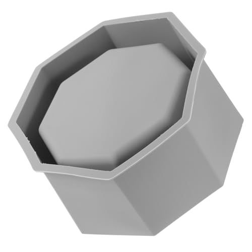 SHINEOFI Silikonform für DIY Blumentopf Sechseckig und Widerstandsfähig und Leicht Entformbar Kreative Gießform für Praktische Pflanzgefäße Einfache Reinigung Graue Pflanzgefäßform SHINEOFI Silikonform für DIY Blumentopf Sechseckig und Widerstandsfähig und Leicht Entformbar Kreative Gießform für Praktische Pflanzgefäße Einfache Reinigung Graue Pflanzgefäßform von SHINEOFI