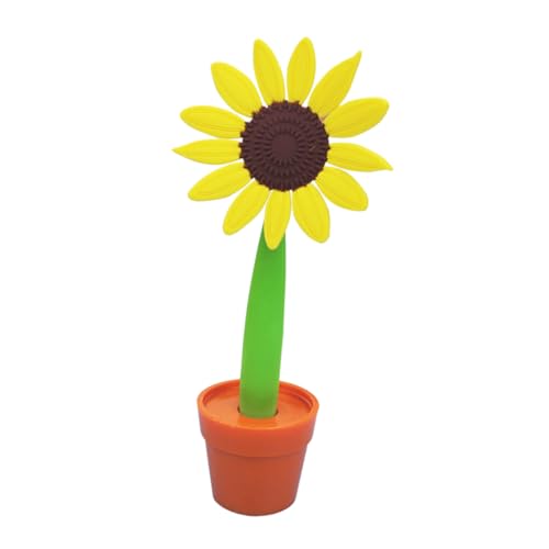 SHINEOFI Sonnenblumen Kugelschreiber Blumen Kugelschreiber Neuheitsstifte Für Erwachsene Sonnenblumen Schreibwaren Blumenform Kugelschreiber Blumen Kugelschreiber Süße Stifte Für von SHINEOFI