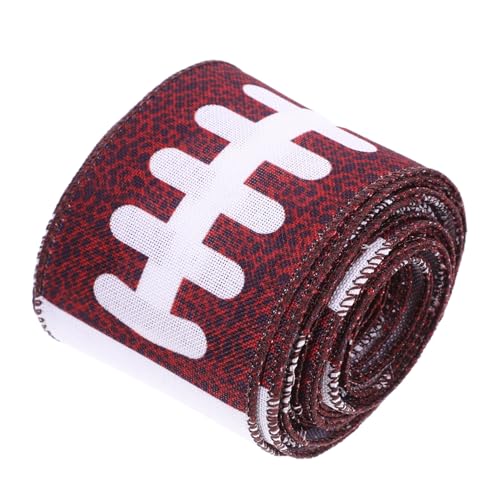 SHINEOFI Sportliches Dekoband mit Fußballmotiv Breit DIY Geschenkband mit Verstärkten Kanten für Bastelprojekte und Partydekorationen SHINEOFI Sportliches Dekoband mit Fußballmotiv Breit DIY Geschenkband mit Verstärkten Kanten für Bastelprojekte und Partydekorationen von SHINEOFI