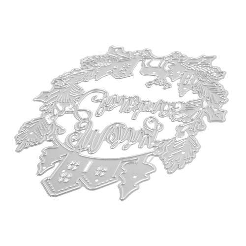 SHINEOFI Stanzform papiercuter messer craftcuttermesser Stanzteile für die Kartenherstellung Dekoration gestanzt DIY handwerk stanzschablone Schimmel für Fotoalben Kohlenstoffstahl Silver von SHINEOFI