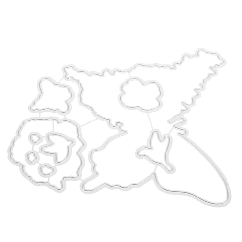 SHINEOFI Stanzformen für zu Hause stanzwerkzeug ausstechplatte hand made Prägestempel bastelbedarf Herstellung Stanzformen für Fotoalben Stanzformen Kohlenstoffstahl Silver von SHINEOFI