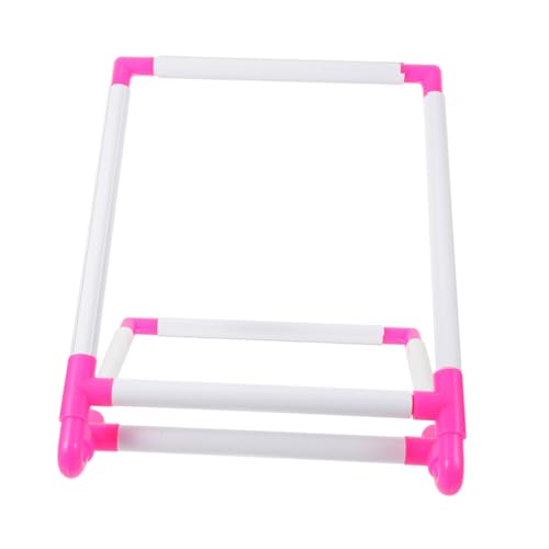 SHINEOFI Stickrahmenständer Aus Pvc Großer Nährahmen Mit Schriftrolle Freihändiger Handarbeitshalter Für Kreuzstich Quiltprojekte SHINEOFI Stickrahmenständer Aus Pvc Großer Nährahmen Mit Schriftrolle Freihändiger Handarbeitshalter Für Kreuzstich Quiltprojekte von SHINEOFI