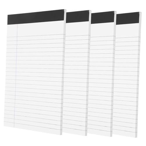 SHINEOFI Teiliges Notizblock Linierte Abreißbare Legal Pads Tragbares Memo Notizbuch für Schüler und Büro Weiß Multifunktional Einfach zu Verwenden SHINEOFI Teiliges Notizblock Linierte Abreißbare Legal Pads Tragbares Memo Notizbuch für Schüler und Büro Weiß Multifunktional Einfach zu Verwenden von SHINEOFI