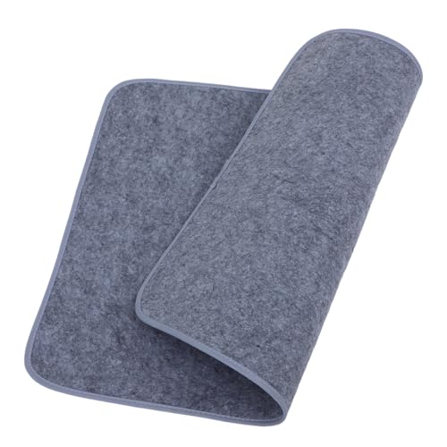 SHINEOFI Thick Felt Calligraphy Mat Soft Ink Brush Writing Pad mit Verstärktem Rand Langlebige Rutschfeste Tischunterlage für Chinesische Kalligraphie Malerei Home Teaching SHINEOFI Thick Felt Calligraphy Mat Soft Ink Brush Writing Pad mit Verstärktem Rand Langlebige Rutschfeste Tischunterlage für Chinesische Kalligraphie Malerei Home Teaching von SHINEOFI