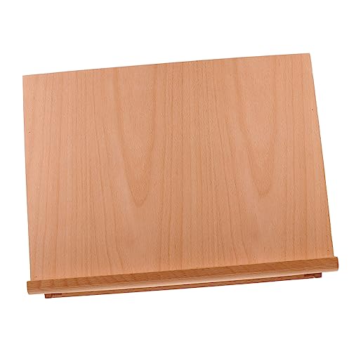 SHINEOFI Tischstaffelei Künstler Tisch Staffelei einstellbar skizzieren Malstaffelei bücherstützen schreibtischregal bookstand Ergonomisch erpre verstellbarer Malständer Zeichenständer Holz von SHINEOFI